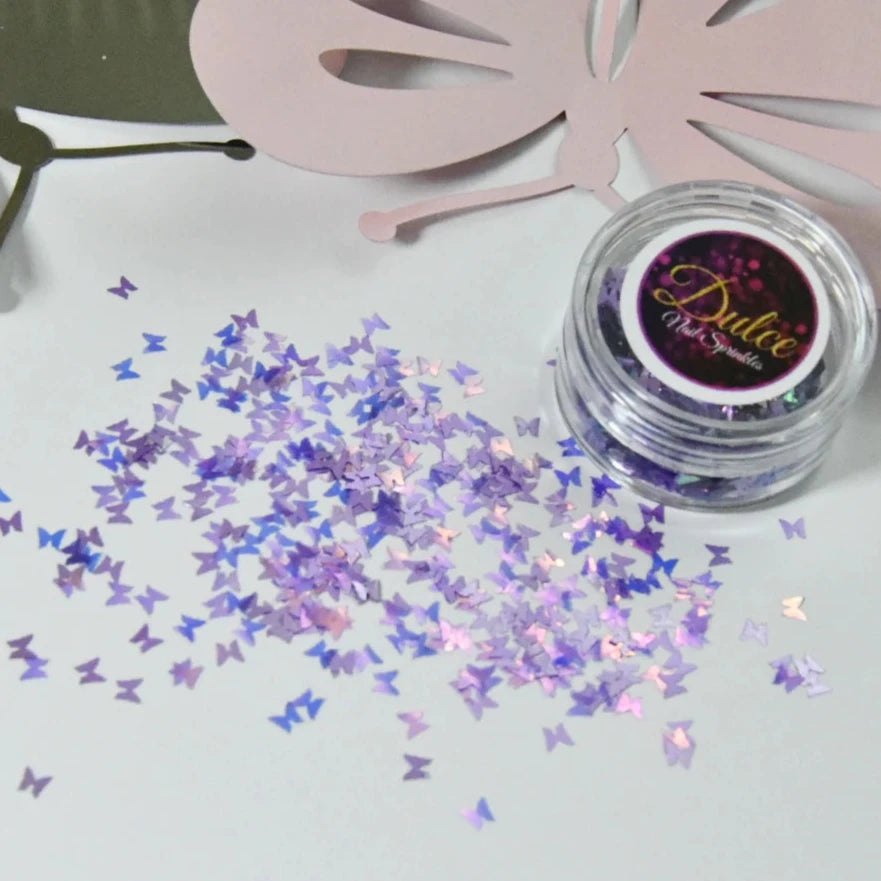 Purple Butterflies Sprinkles